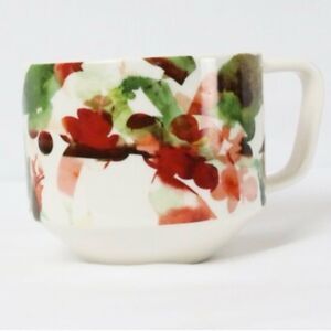 Starbucks Artisan Series From Seed To Cherry Red Green White 2014 Collection Mug